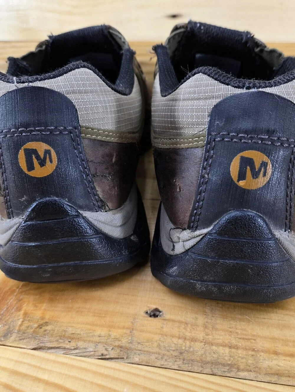 Merrell Mens Moab Rover Moc Shoes Kangaroo J21307 Size 11 Hiking Casual